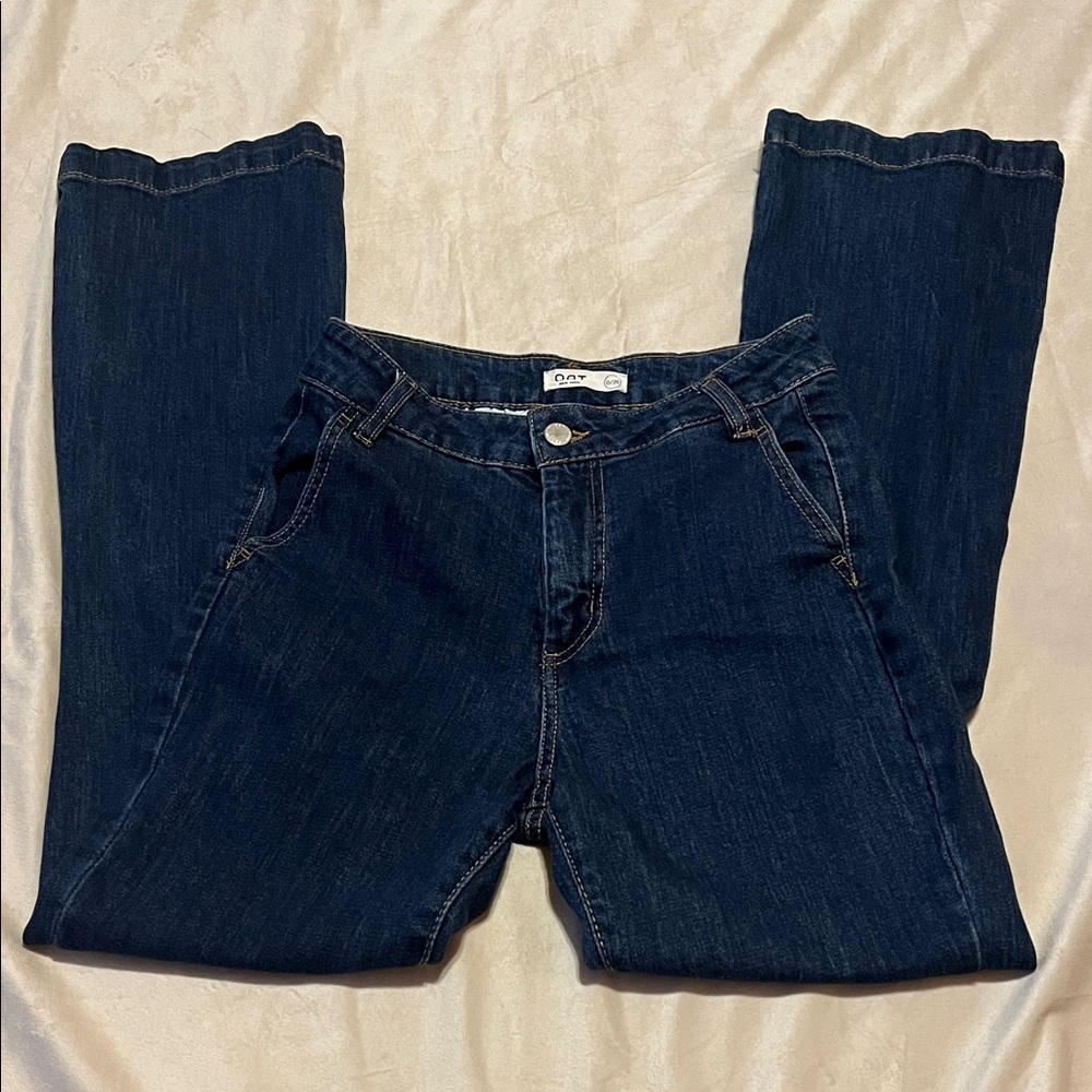 Oat New York Women's Dark Blue Boot Cut Jeans